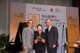 Mr. David Mong (left) and Professor Fok Tai Fai (right) present a souvenir to Dr. Lam Bun Ching.